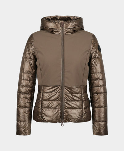 Puffer Combo Jacket w/ Hood image 3