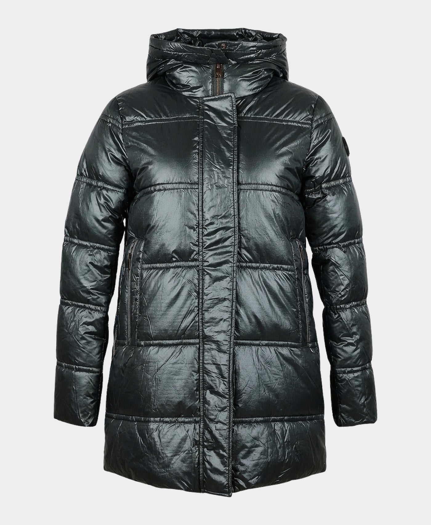 Puffer Jacket w/ Hood view 3