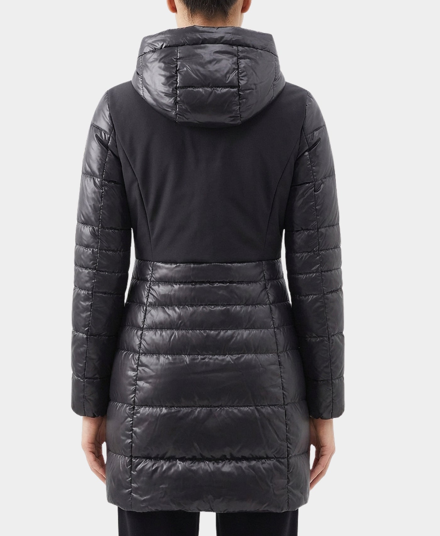 Puffer Combo Coat w/ Hood view 2
