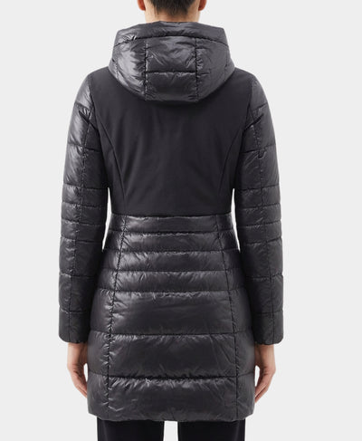 Puffer Combo Coat w/ Hood image 2