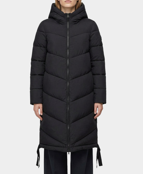 Puffer Coat w/ Hood view 