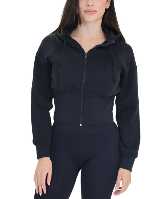 Zip Up Jacket w/ Hood view 
