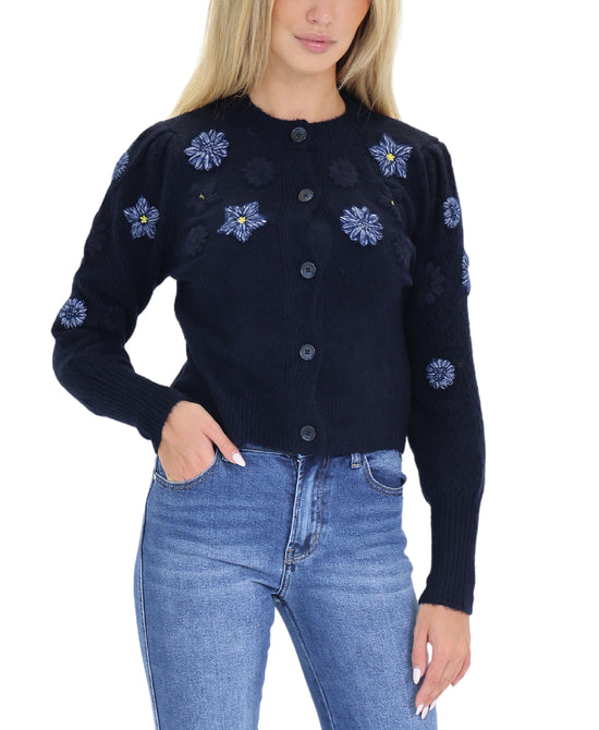 Embroidered Cardigan view 