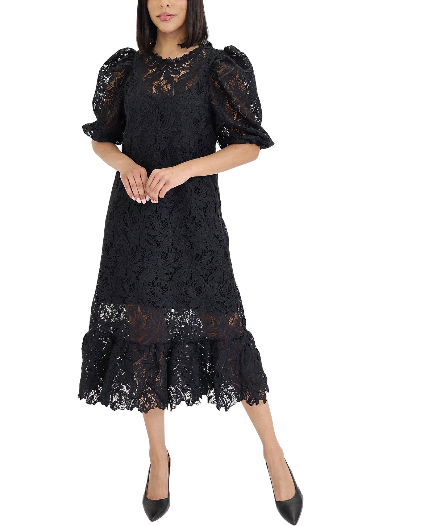 Lace Maxi Dress view 1