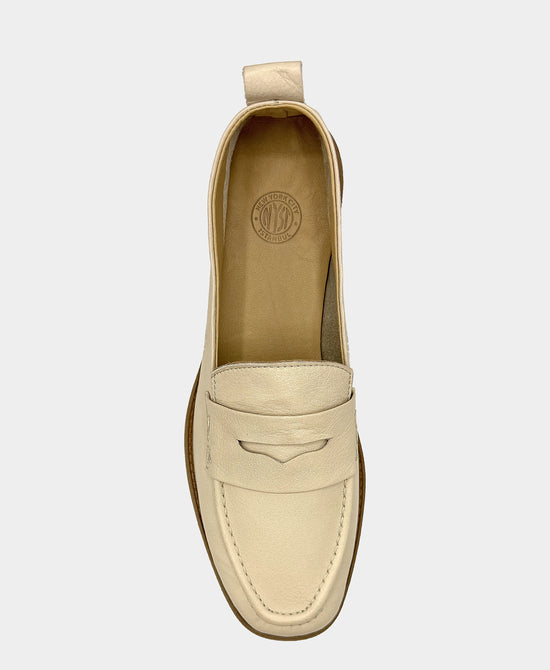 
Leather Loafer in BEIGE view 2