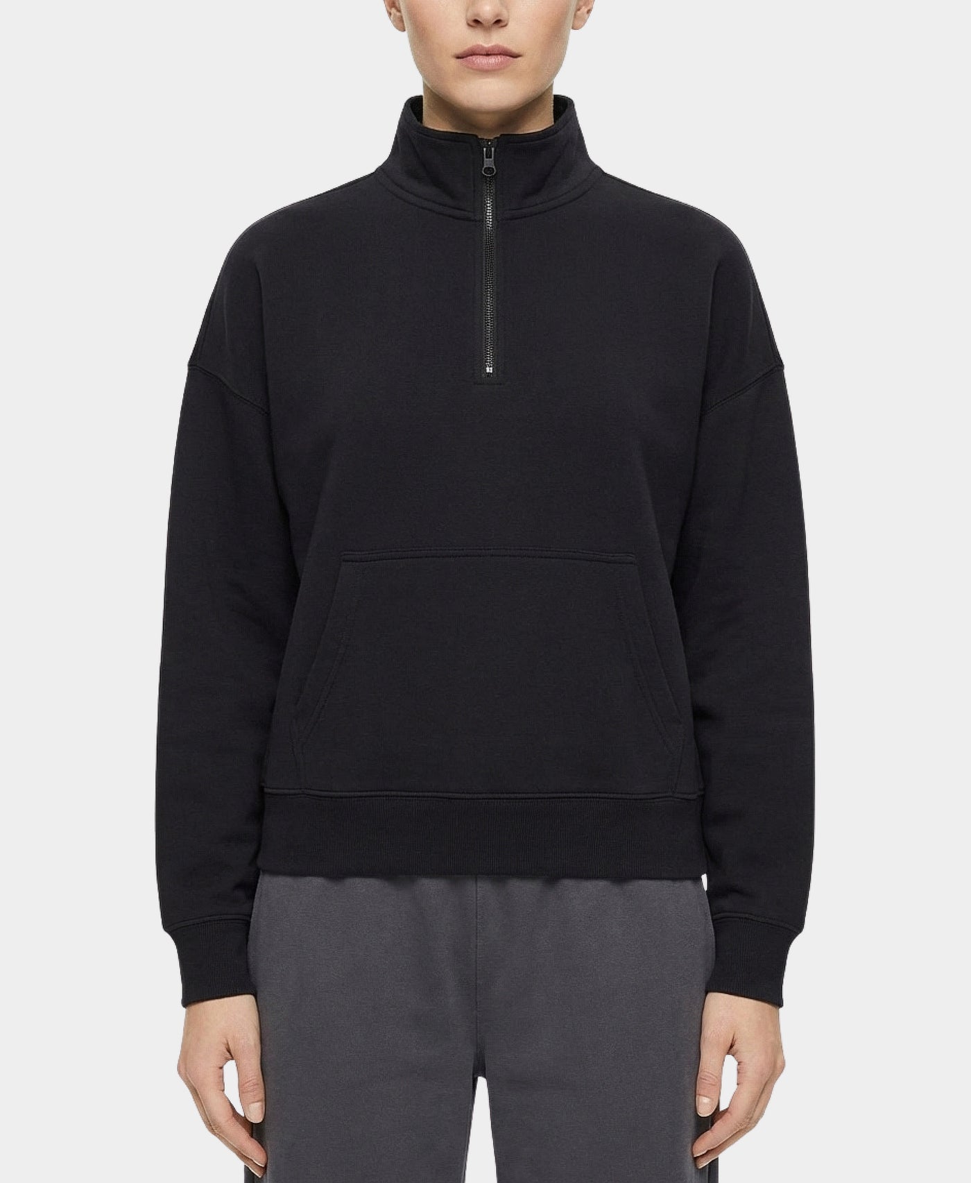 Cloud Fleece Quarter Zip Top view 1