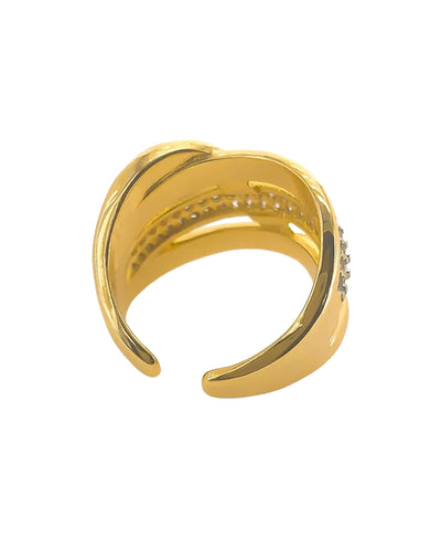 Cubic Zirconia Twist Ring image 2