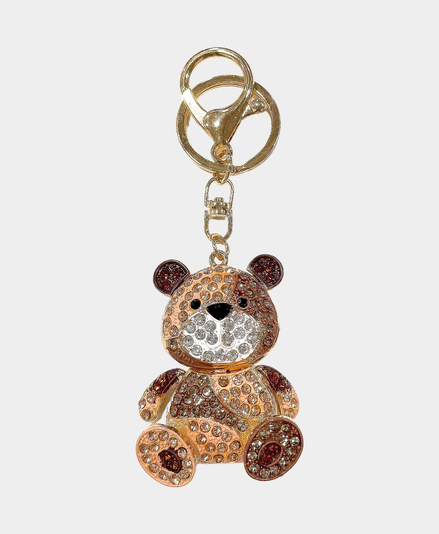 Crystal Bear Keychain/Bag Charm view 1