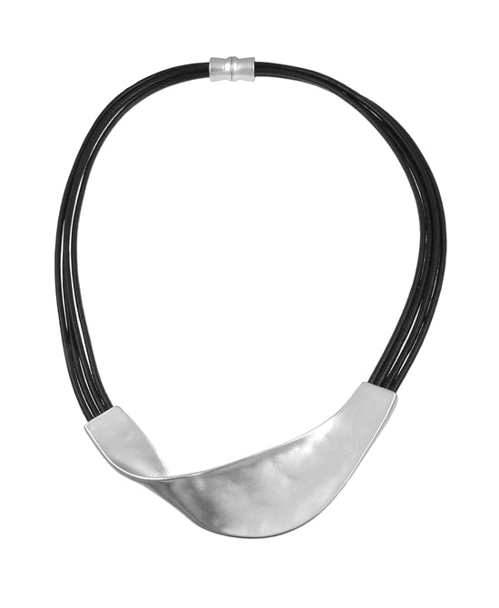 Metal Cord Necklace view 