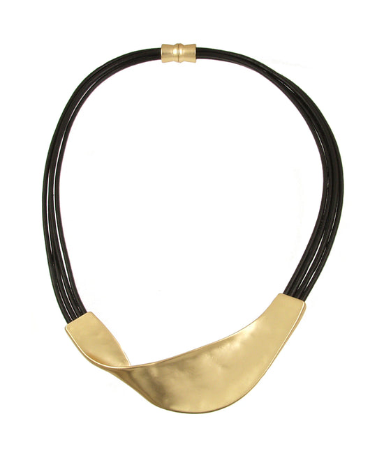 Metal Cord Necklace view 