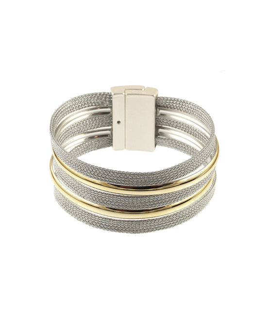 Multi Strand Mesh Bracelet view 