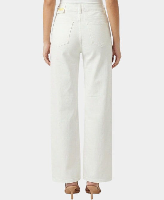 
Floral Embroidered Jeans in WHITE MULTI view 2