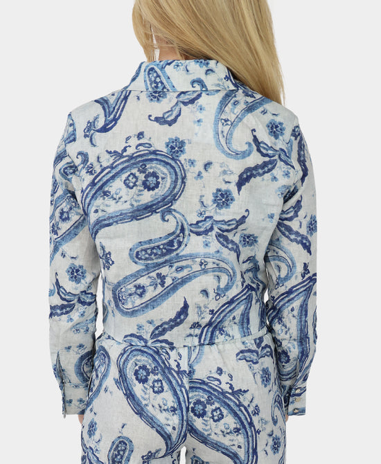 Paisley Print Blouse view 