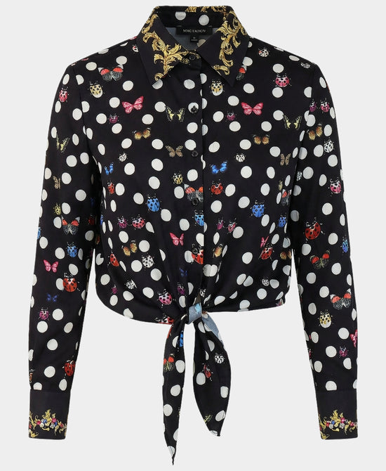 Polka Dot, Ladybug & Butterfly Blouse view 