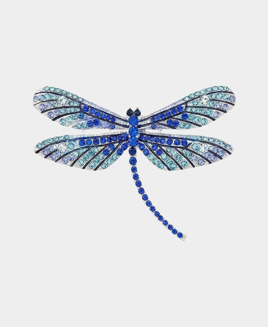 
Dragonfly Magnetic Brooch in BLUE view 1