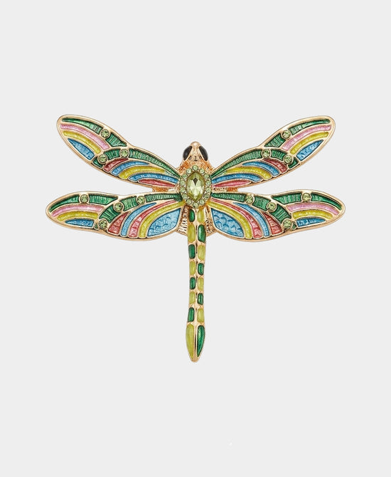 
Dragonfly Magnetic Brooch in MULTI view 1