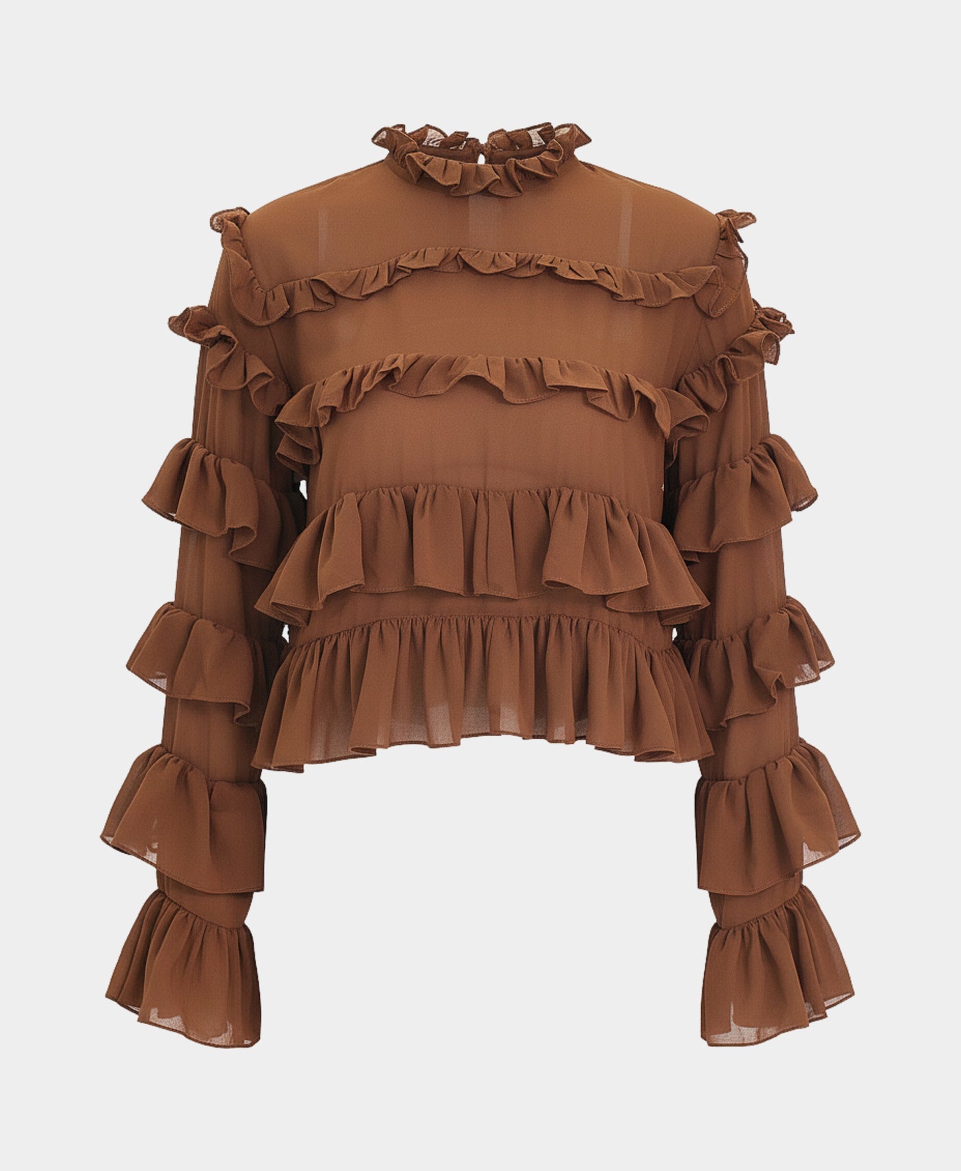 Tiered Ruffle Blouse view 2