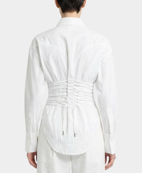 Shirt w/ Strap Waistband view 2