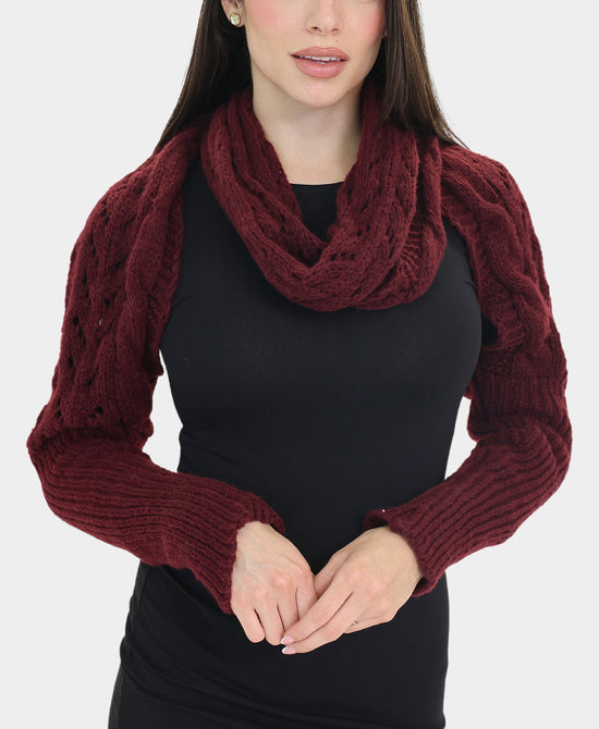 Bolero Sweater & Scarf Combo view 