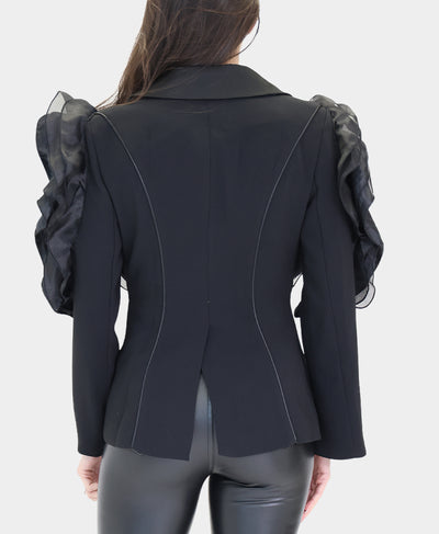 Blazer w/ Ruffles image 2