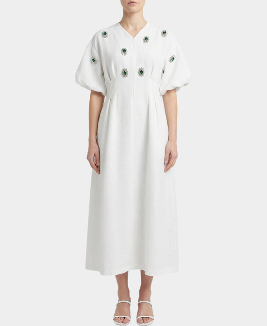 Jeweled Midi Dress view 1