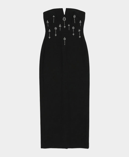 Bodycon Maxi Dress w/ Jewels view 