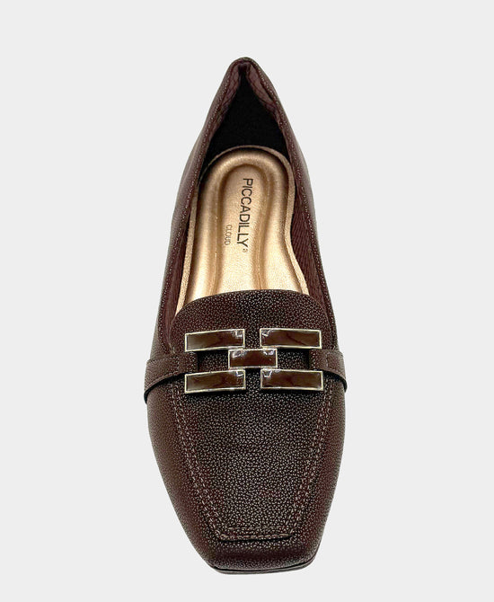 
Buckle Loafer in CHOCOLATE BROWN view 2