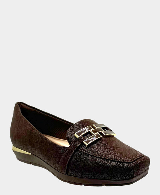 
Buckle Loafer in CHOCOLATE BROWN view 1
