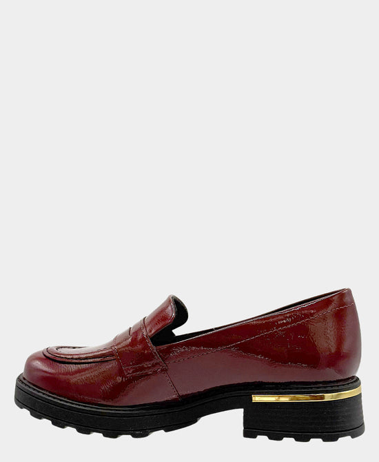 
Patent Lug Loafer in BURGUNDY view 2
