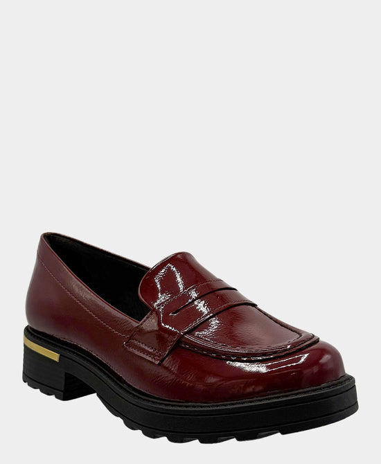 
Patent Lug Loafer in BURGUNDY view 1