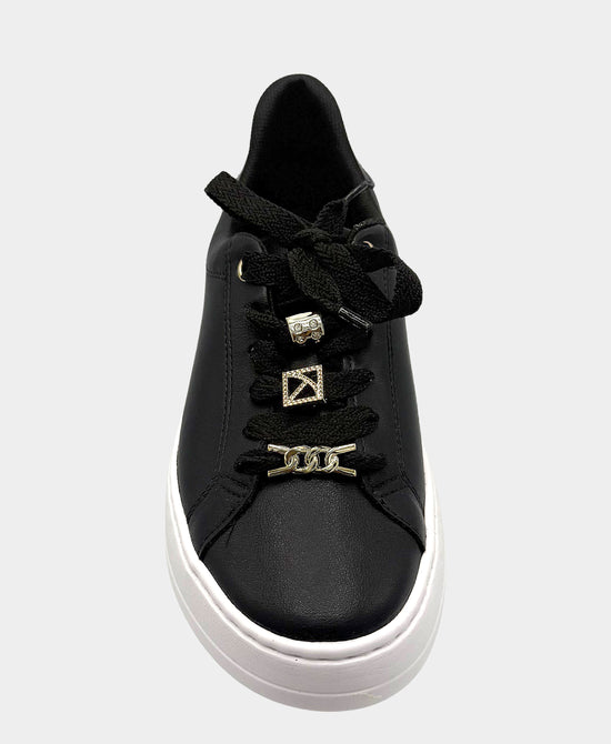 
Lace Sneaker w/ Charms in BLACK view 2