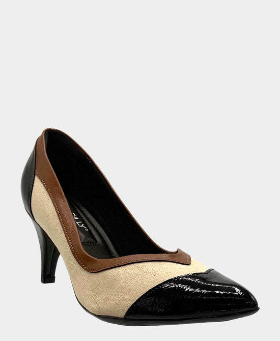 
Mixed Media Color Block Pump in MULTI view 1