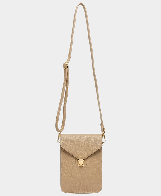
Cell Phone Holder/Crossbody Bag in LIGHT BEIGE view 2