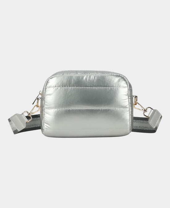 Nylon Puffer Crossbody Bag view 
