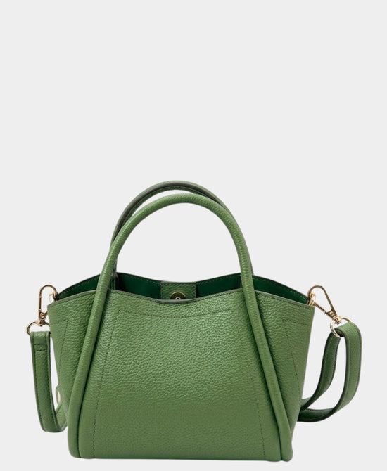 
Faux Leather Crossbody Bag in LIGHT GREEN view 1