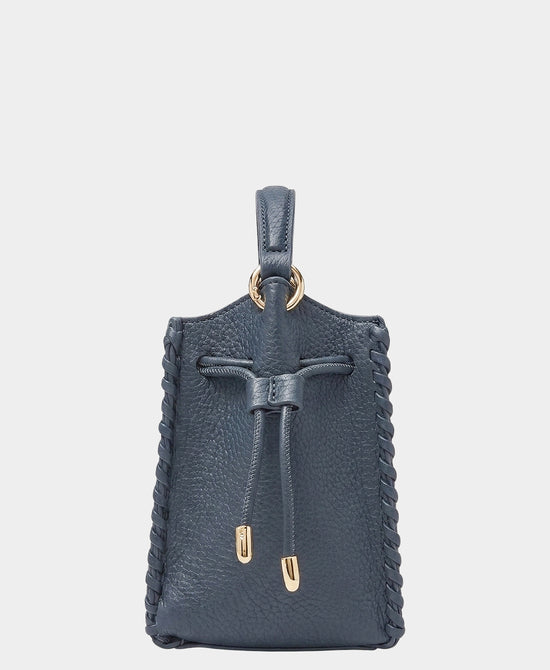 
Whipstitch Square Bucket Bag in JEAN view 2