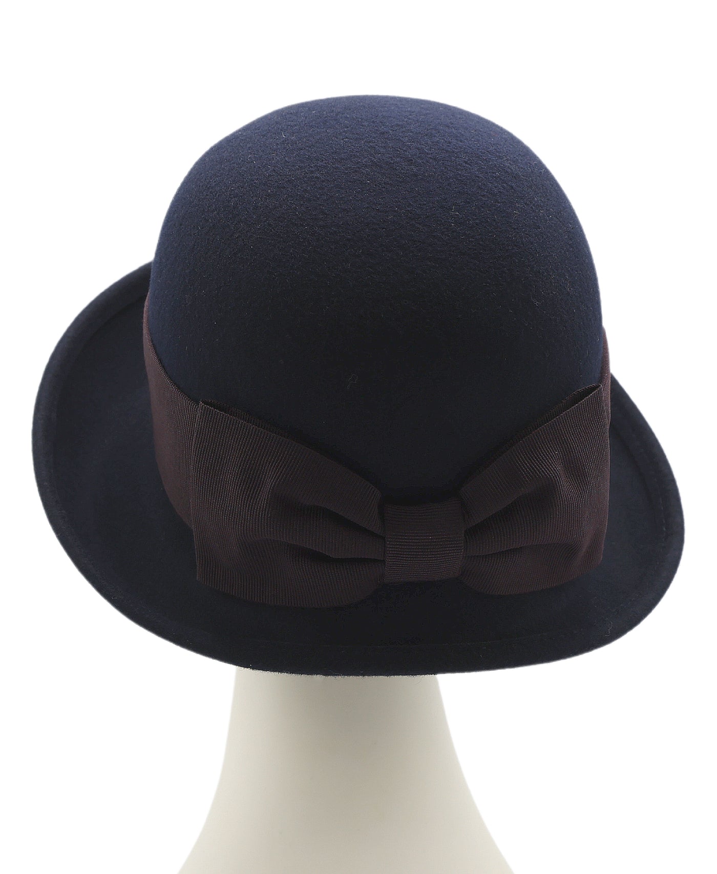 Wool Medium Brimmed Hat w/ Bow image 2
