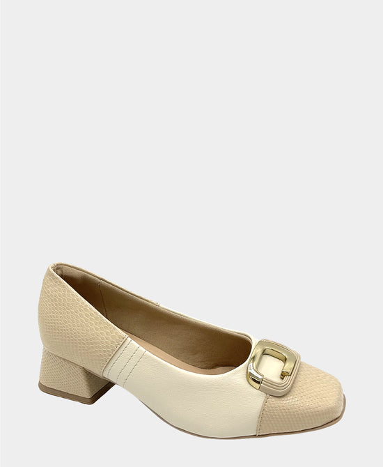 Leather Buckle Pump view 1