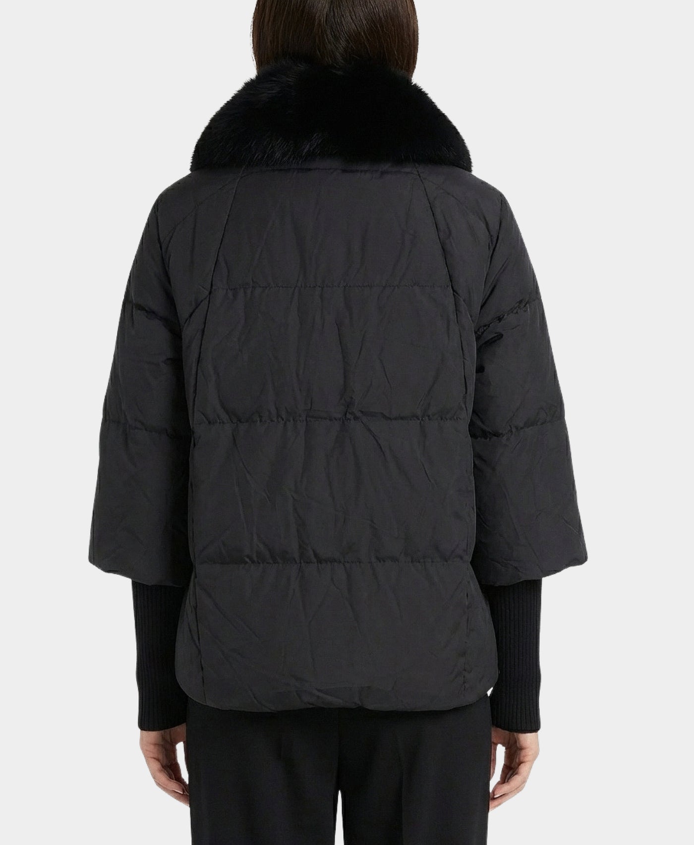 Jacket w/ Fox Fur Trim view 2