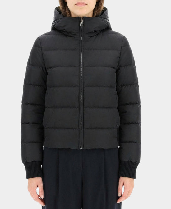 Down Puffer Jacket w/ Hood view 