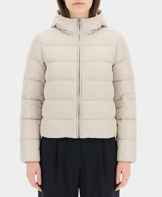 Down Puffer Jacket w/ Hood view 