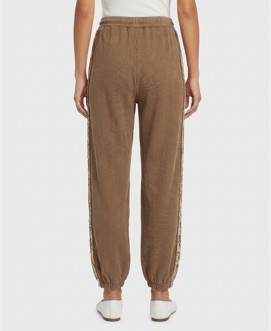 
Thermal Knit Joggers in TAN view 2