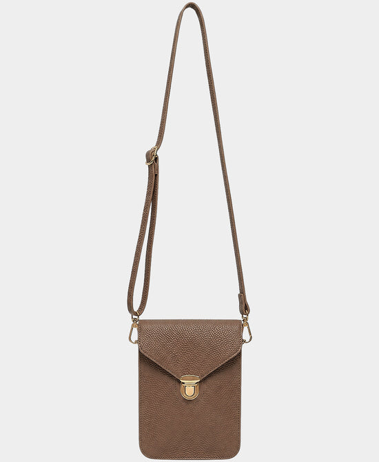 
Cell Phone Holder/Crossbody Bag in KHAKI view 1