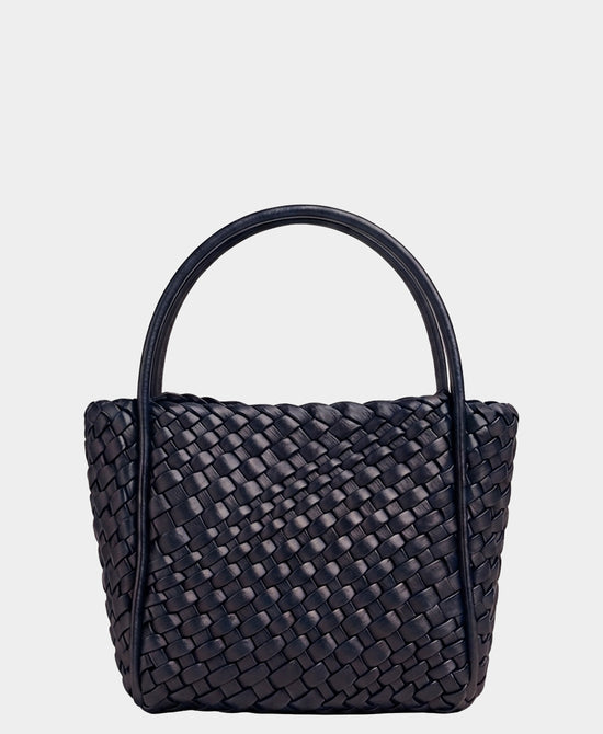 
2in1 Small Woven Crossbody Bag in NAVY view 1