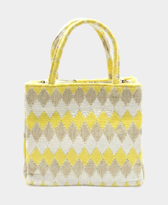 
Floral Handbag in YELLOW view 2