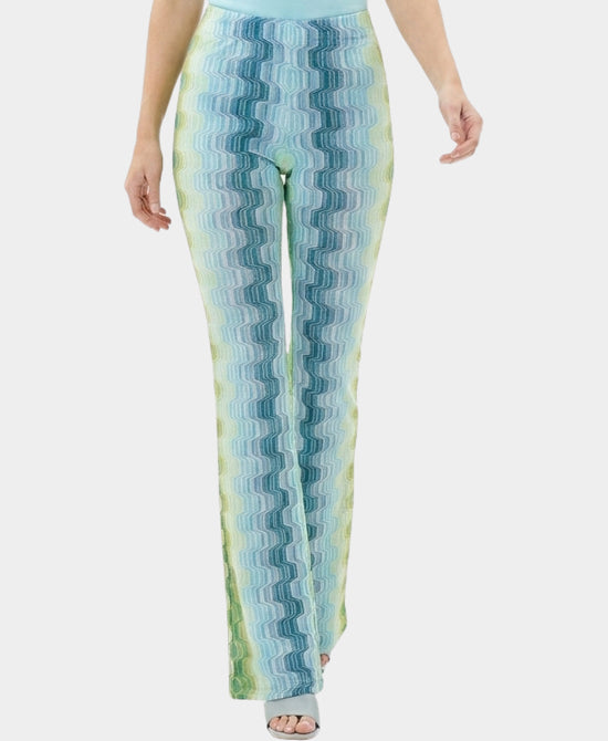 
Print Pants in GREEN MULTI view 1