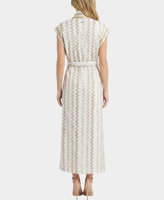 
Printed Swim Cover-Up in WHITE MULTI view 2