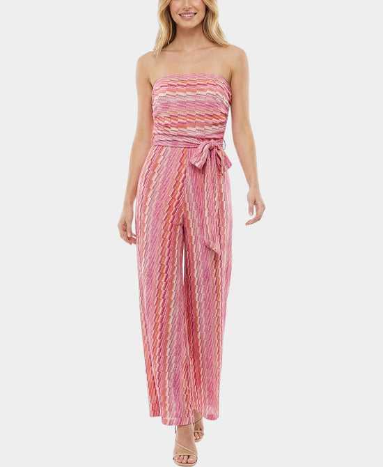 
Printed Jumpsuit in PINK MULTI view 1