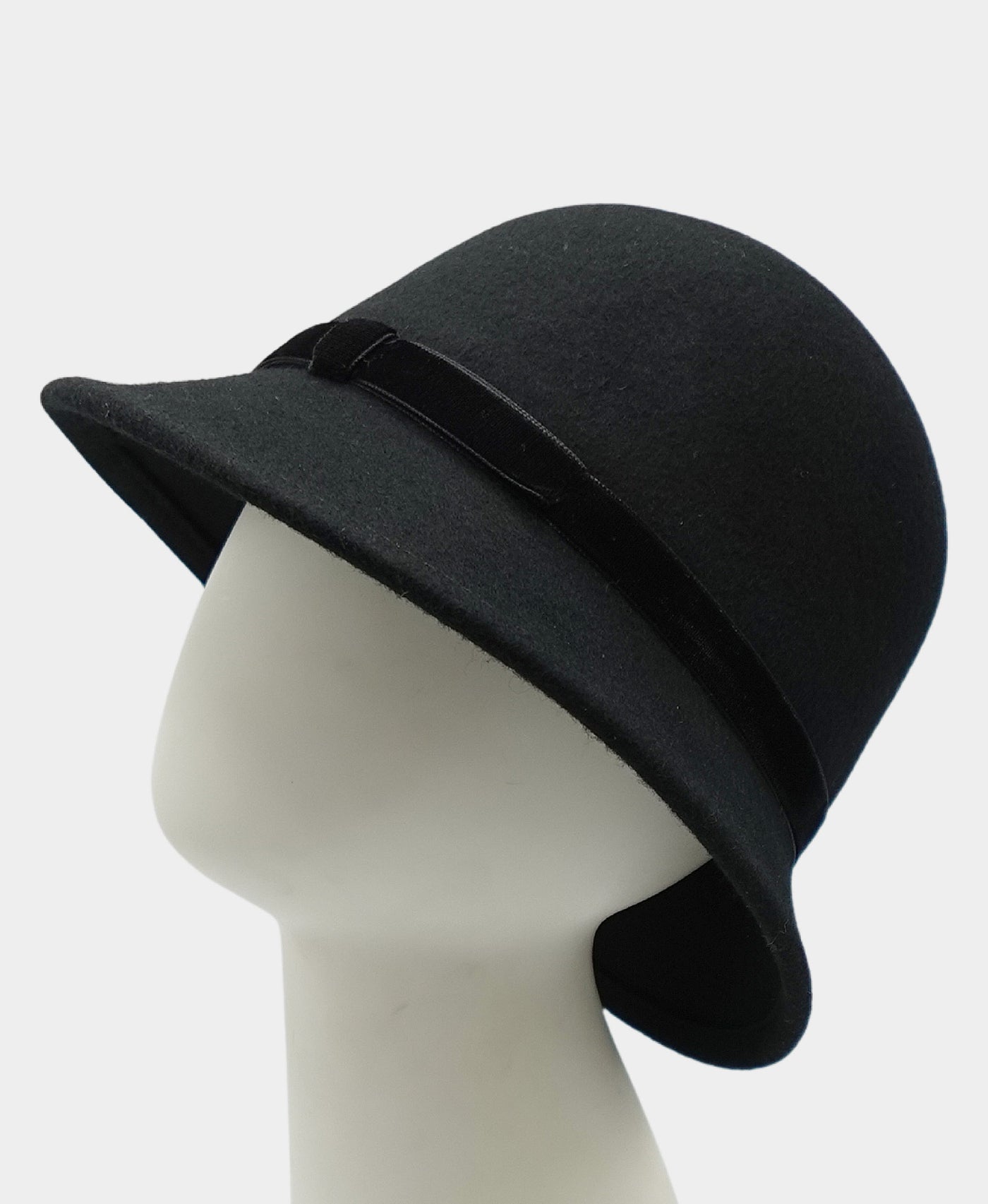 Wool Fedora w/ Velvet Ribbon view 1