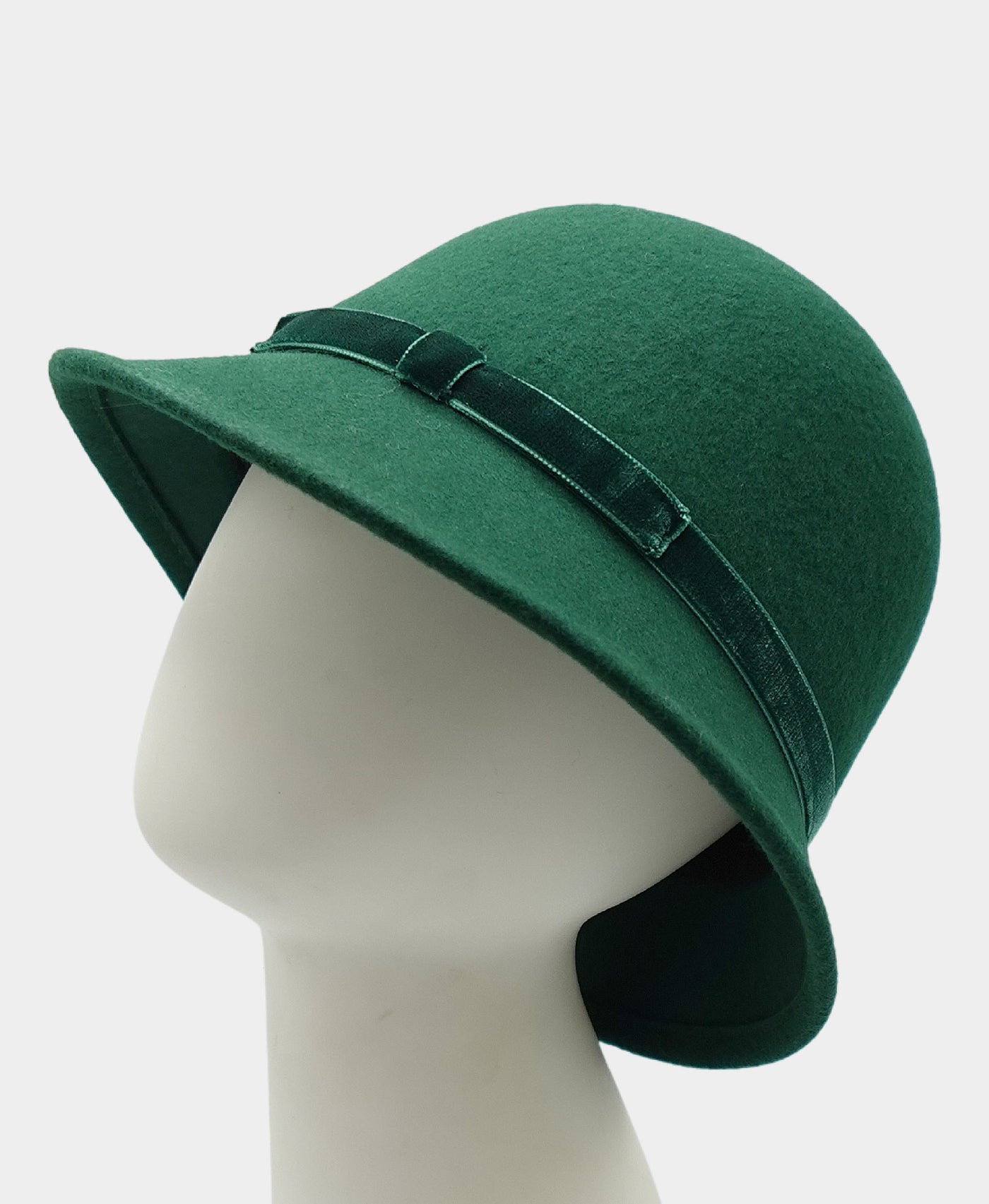 Wool Fedora w/ Velvet Ribbon view 1